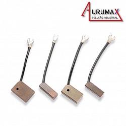 Escovas de grafite metalizado